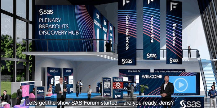 Case: Kundrelationerna i första rummet när SAS Institute arrangerar digitalt event