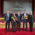 Guldklubban 2022: Carl-Henric Svanberg och Ulrika Francke prisas för sitt framgångsrika ordförandeskap