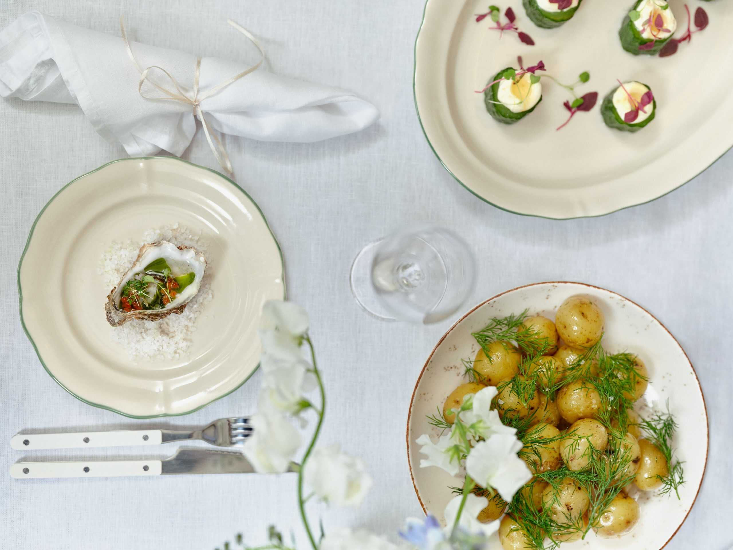 Dagen efter sommarfesten: det här äter Tareq och Carina