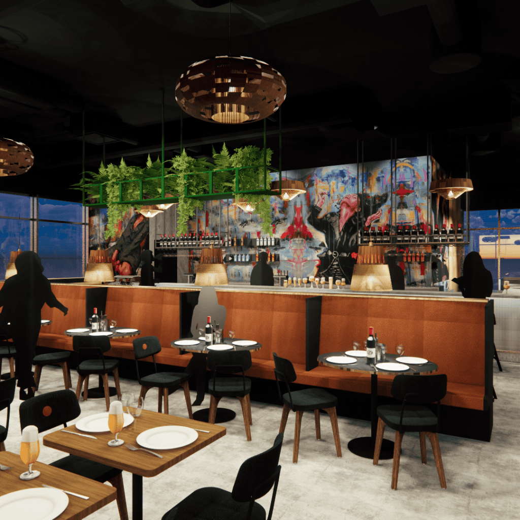Den 5 november öppnar nya Restaurang Himlen i Skrapan