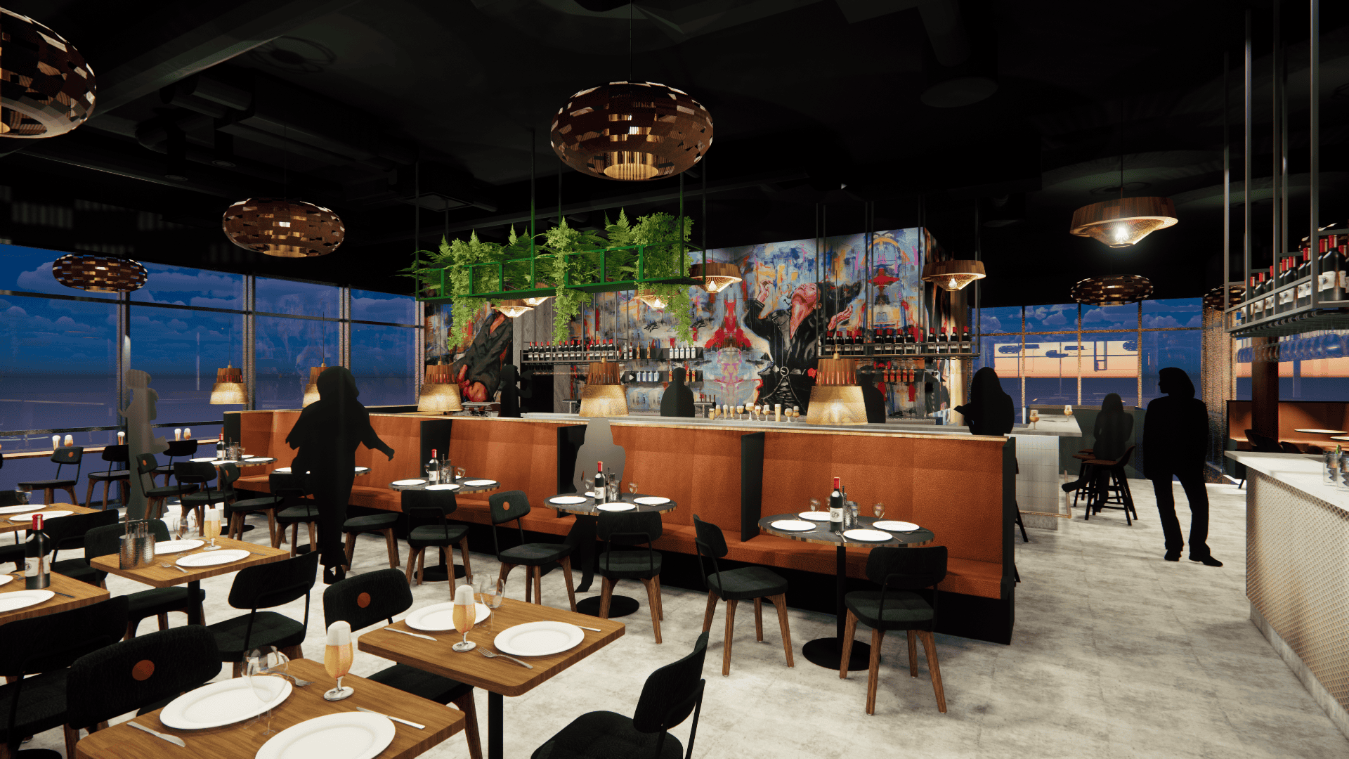 Den 5 november öppnar nya Restaurang Himlen i Skrapan