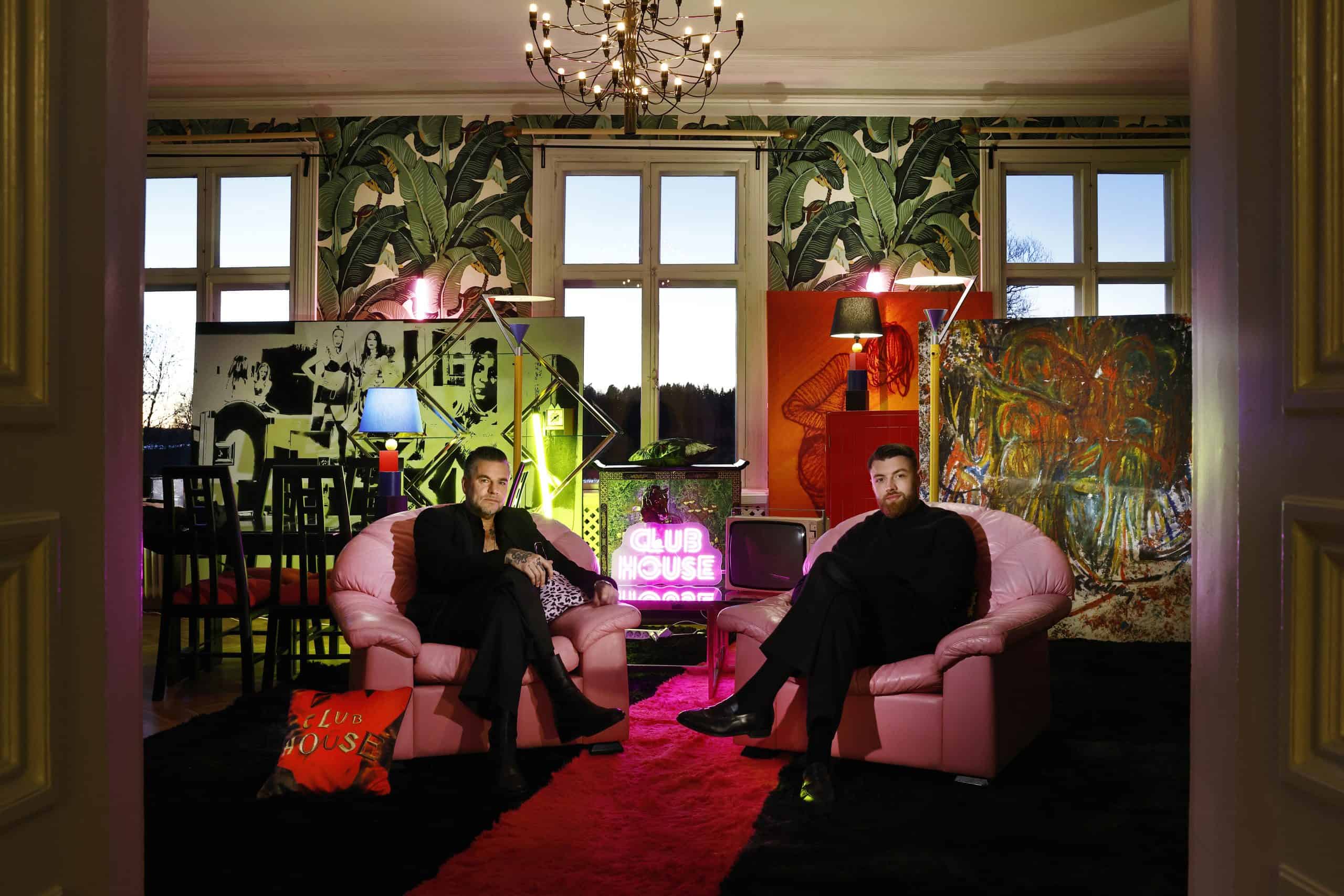 Pressbild Club House – Robert Bohman och Felix Granander scaled Robert Bohman och Felix Granander gör om The Drawing Room till exklusiv medlemsklubb för nyktra livsstilar