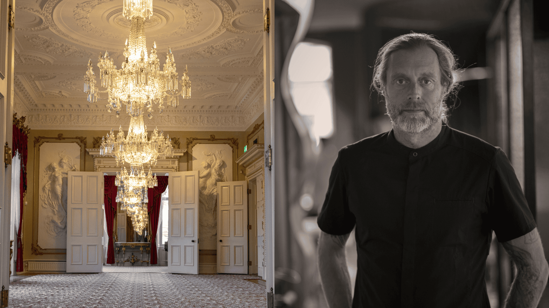 Gustav Trägårdh bjuder in till julbord i storslagen miljö