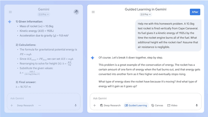 Lär dig effektivt med Guided Learning i Gemini – en AI-driven utbildningspartner