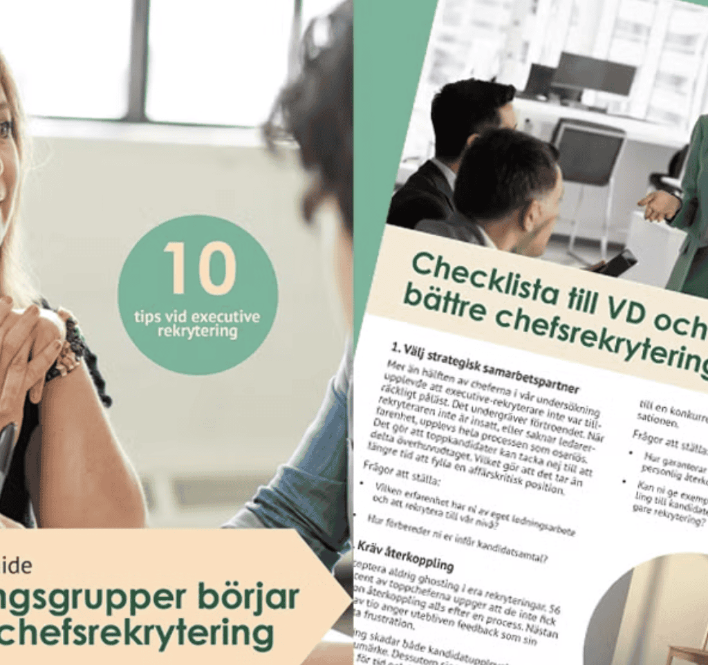 Ny guide ska höja nivån på chefsrekryteringar