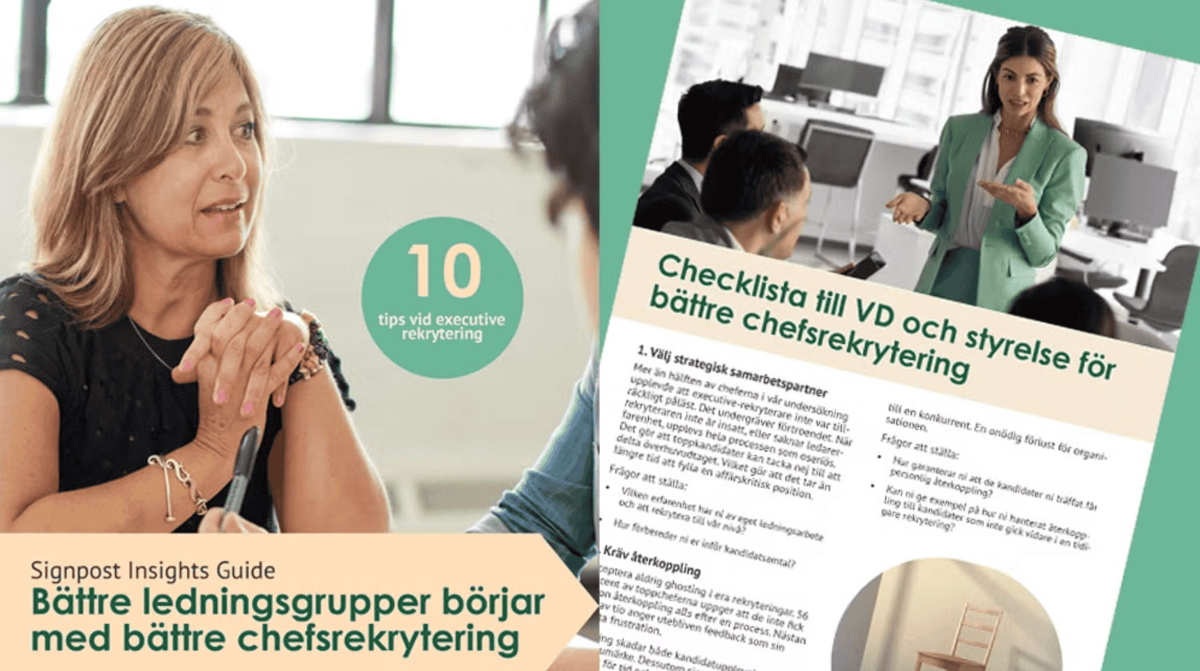Ny guide ska höja nivån på chefsrekryteringar