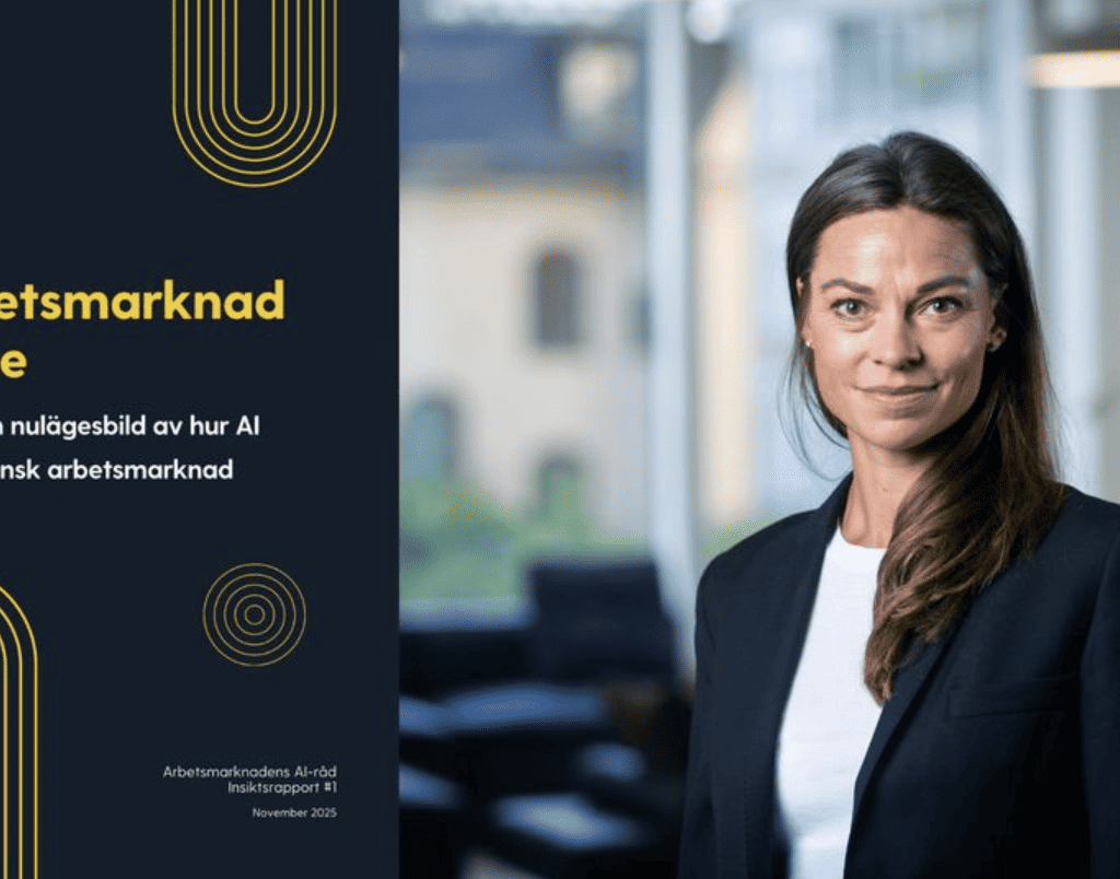 AI påverkar tjänsteyrken – rapport: “En arbetsmarknad i rörelse”