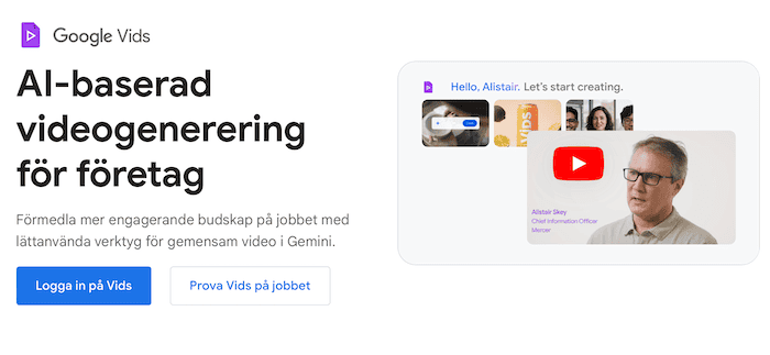 Google Vids revolutionerar internkommunikationen
