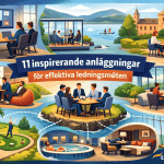 11 inspirerande anläggningar för effektiva ledningsmöten