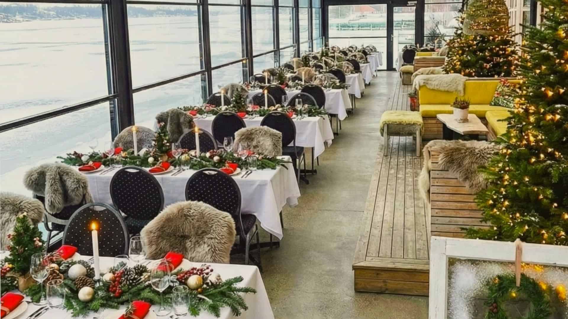 Kajen-julbord-sea-view-galleri.9 Julbord vid vattnet: samla möte och julfest på samma plats