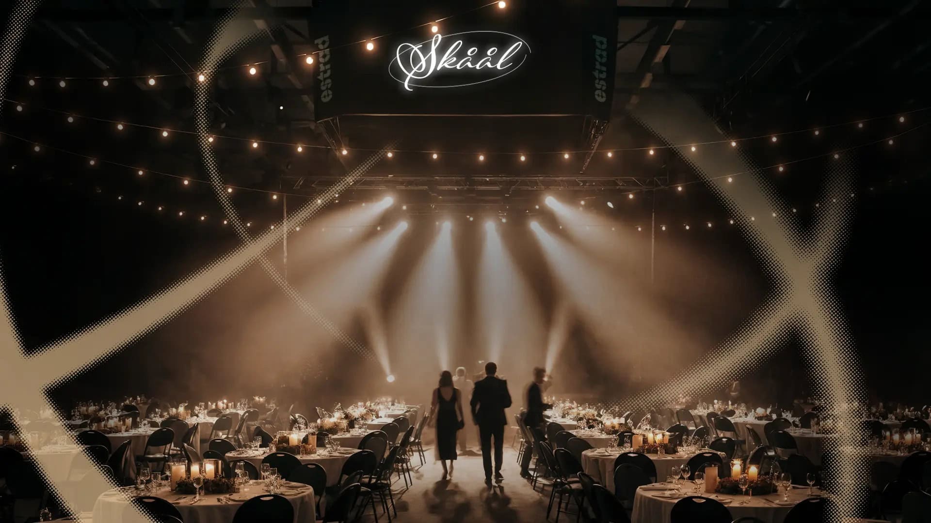 Julbord med show – Estrad fyller arenan 17–18 december 1 Dukade julbord i Estrad arena i Alingsås