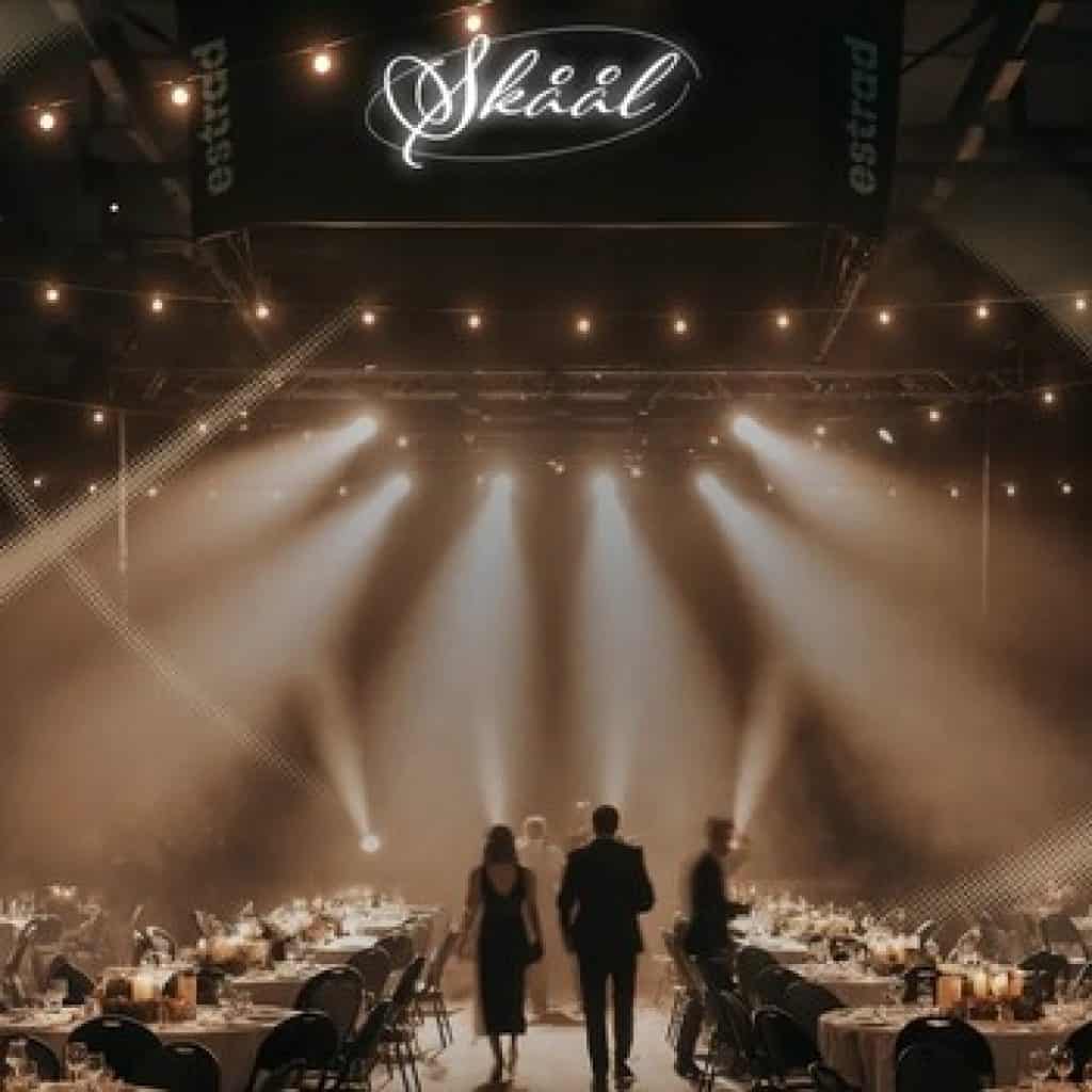Julbord med show på Estrad i Alingsås