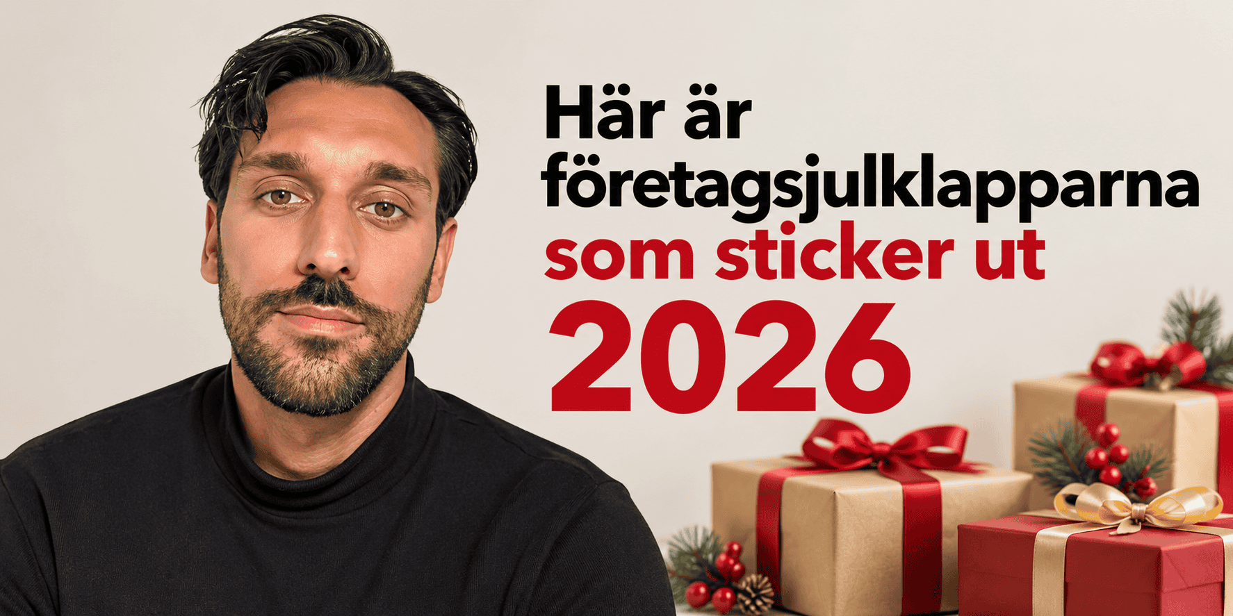 Experten tipsar: Här är företagsjulklapparna som sticker ut 2026