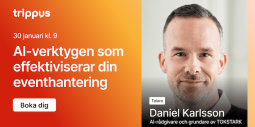 Executiveeffect tipsar: AI-verktygen som effektiviserar din eventhantering – Kostnadsfritt Webinar