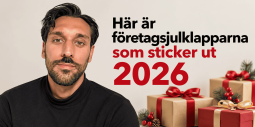 Experten tipsar: Här är företagsjulklapparna som sticker ut 2026
